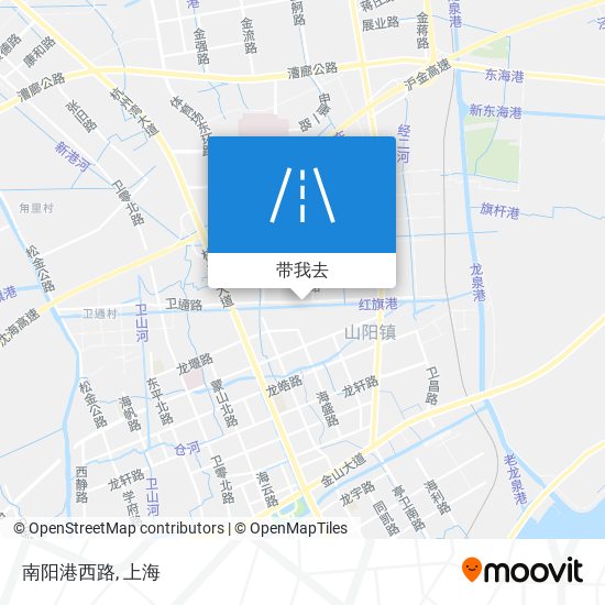 南阳港西路地图