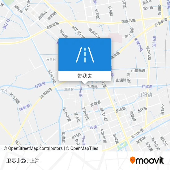 卫零北路地图