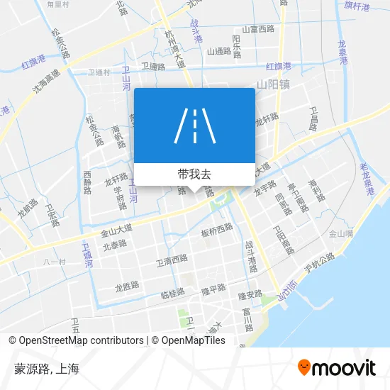 蒙源路地图
