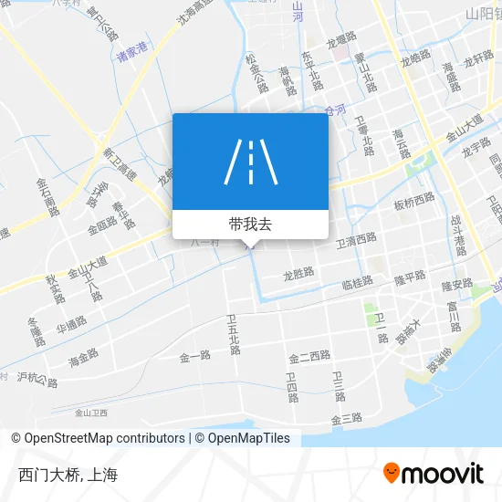 西门大桥地图