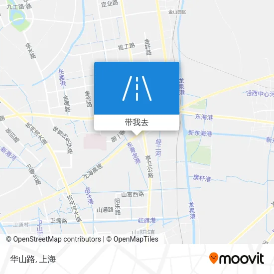 华山路地图