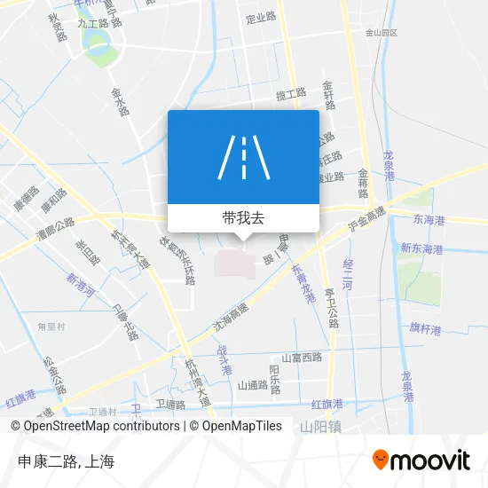 申康二路地图