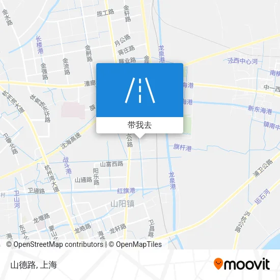 山德路地图