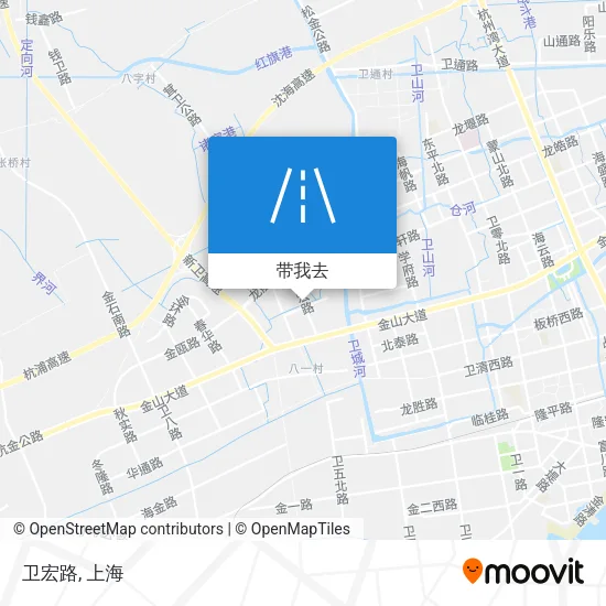 卫宏路地图
