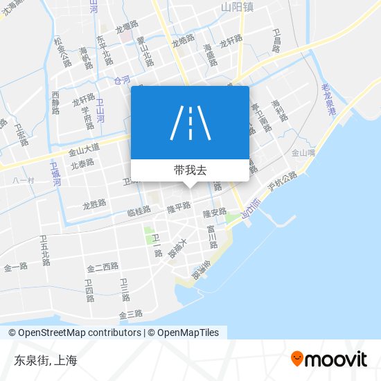 东泉街地图