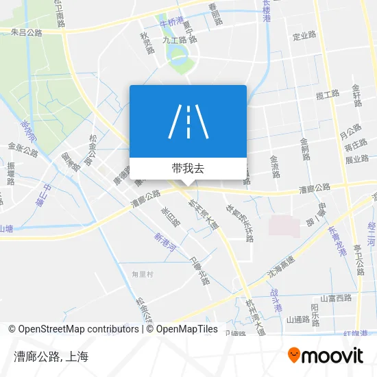 漕廊公路地图