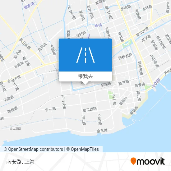 南安路地图
