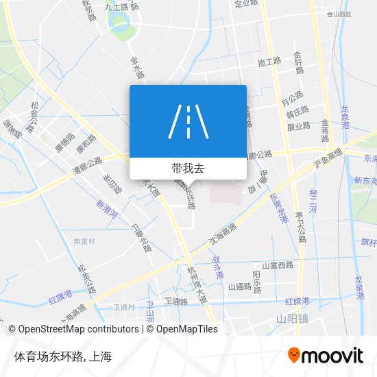 体育场东环路地图