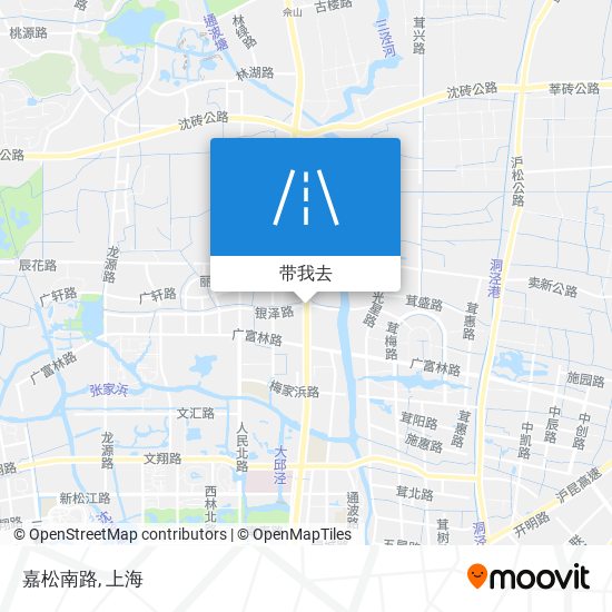 嘉松南路地图