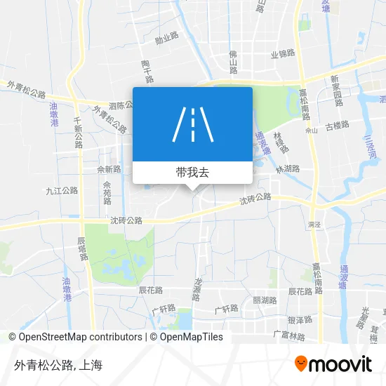 外青松公路地图