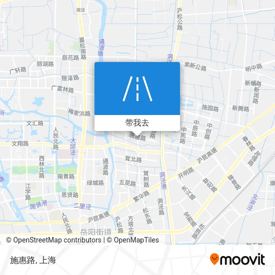 施惠路地图