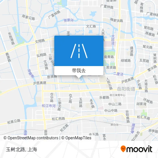 玉树北路地图