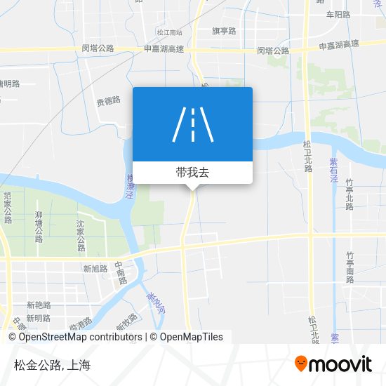 松金公路地图