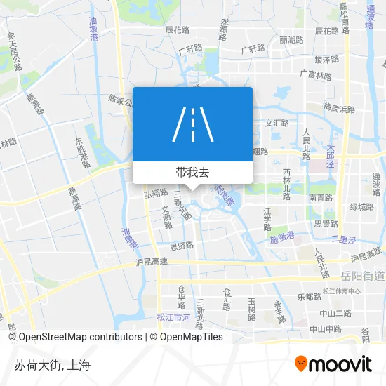 苏荷大街地图