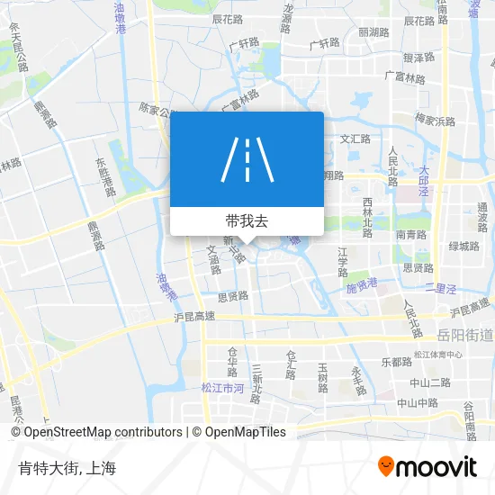 肯特大街地图