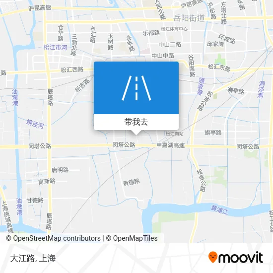 大江路地图