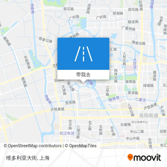 维多利亚大街地图