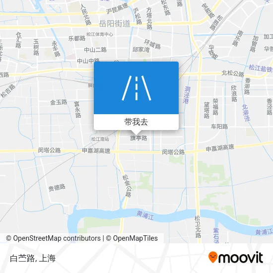 白苎路地图