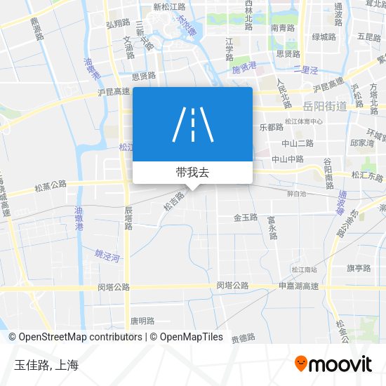 玉佳路地图