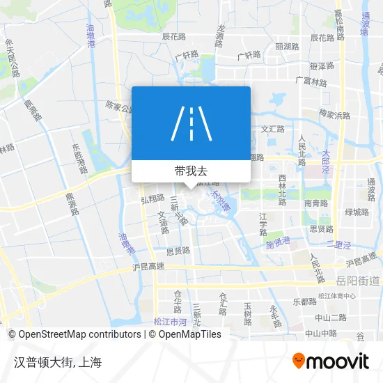 汉普顿大街地图