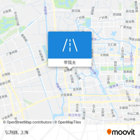 弘翔路地图