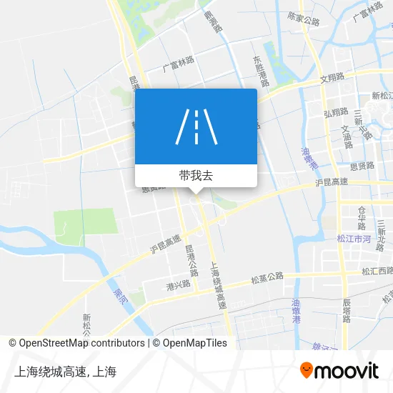 上海绕城高速地图