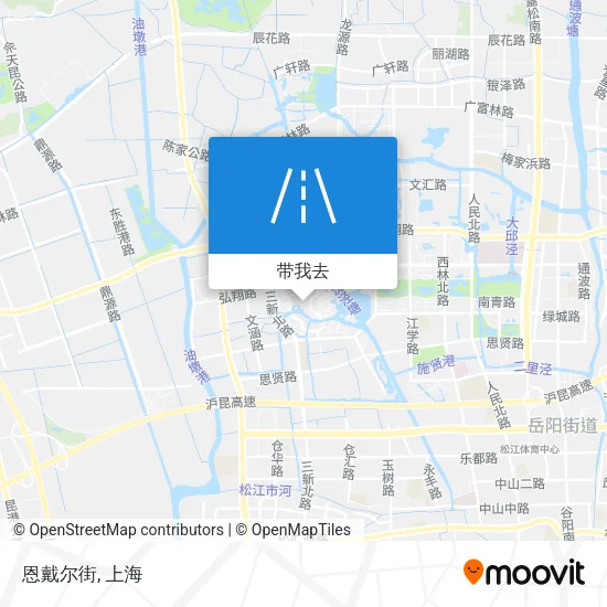 恩戴尔街地图