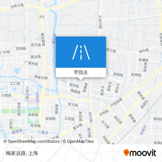 梅家浜路地图