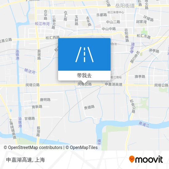 申嘉湖高速地图