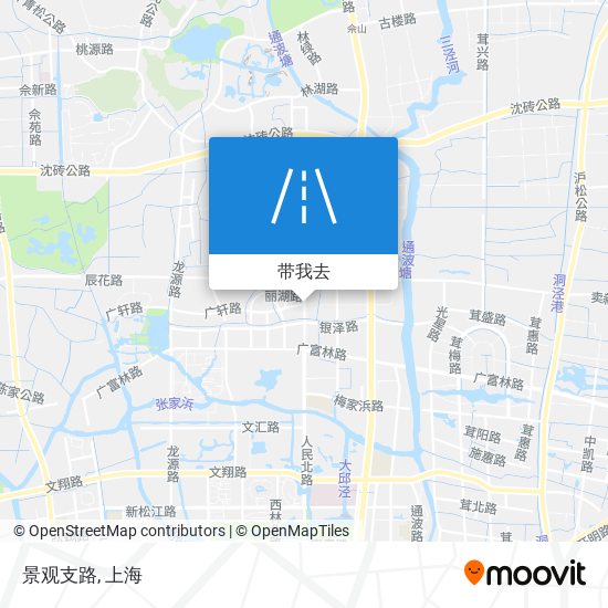 景观支路地图