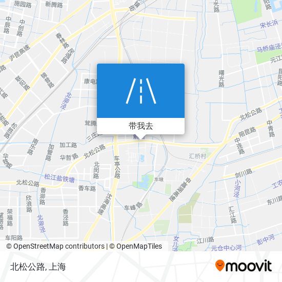 北松公路地图