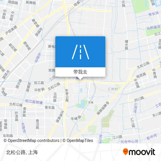 北松公路地图