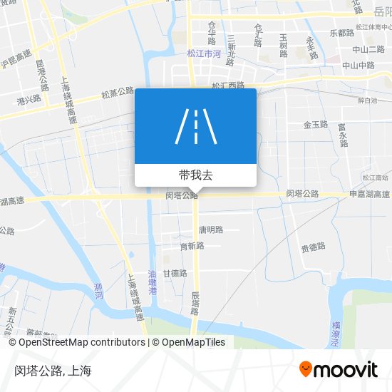 闵塔公路地图