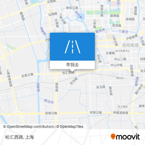 松汇西路地图