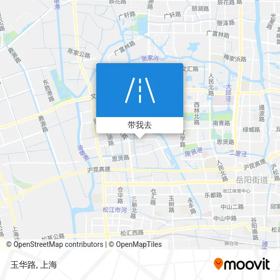 玉华路地图