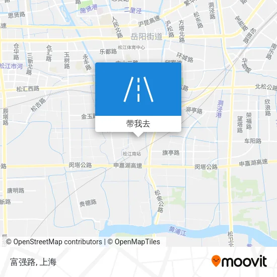 富强路地图