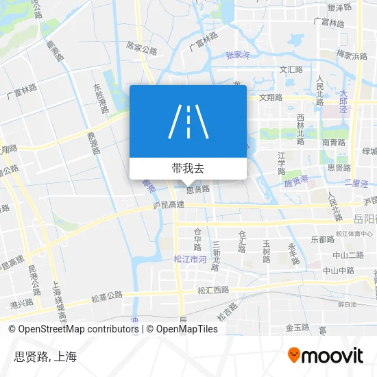 思贤路地图