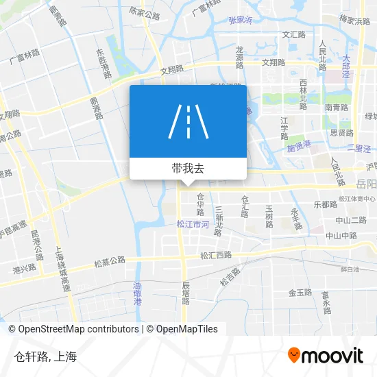 仓轩路地图