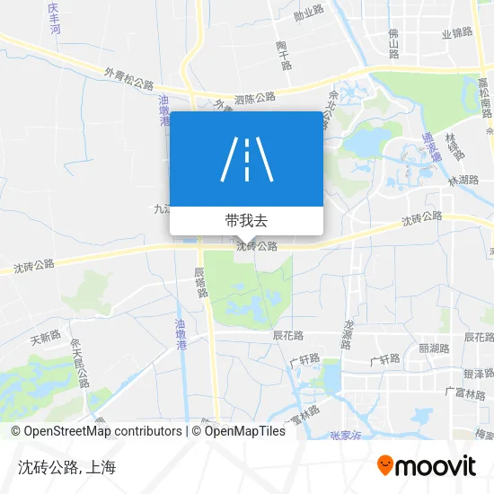 沈砖公路地图