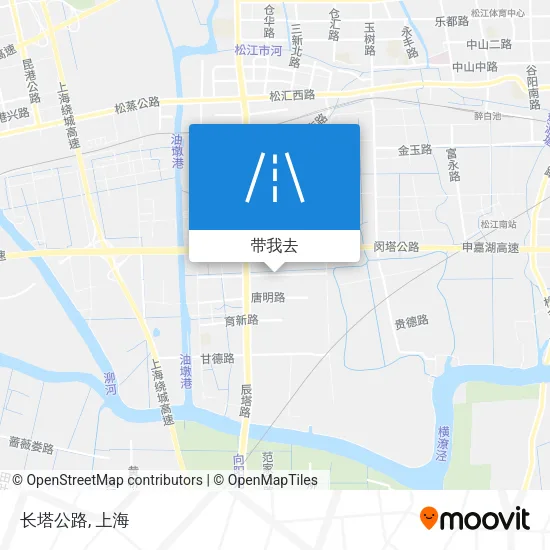 长塔公路地图
