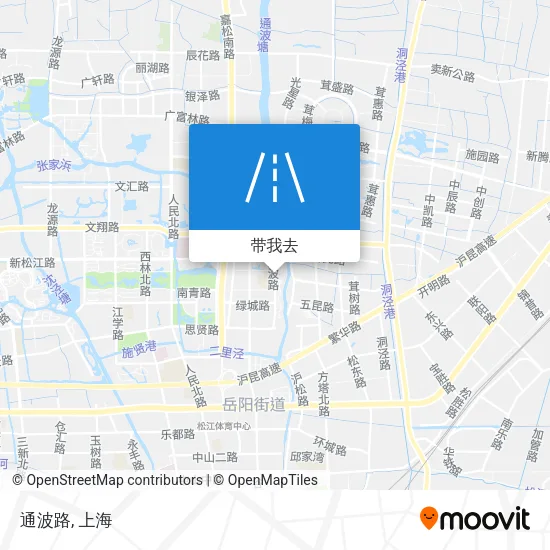 通波路地图