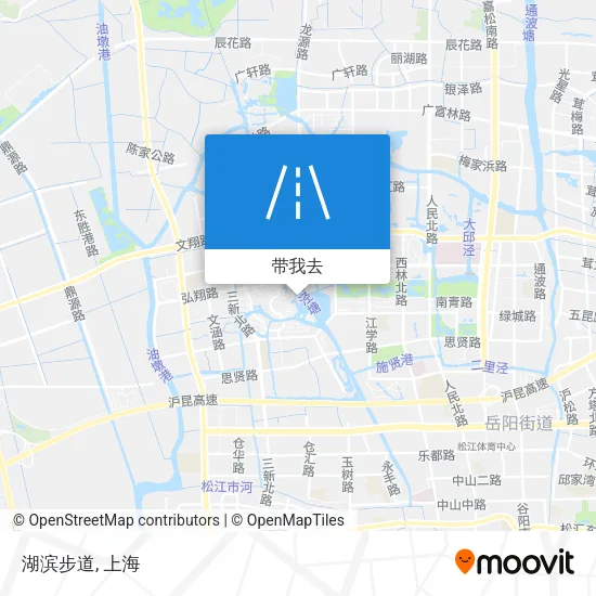 湖滨步道地图