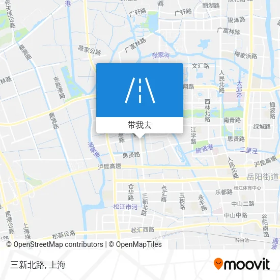 三新北路地图