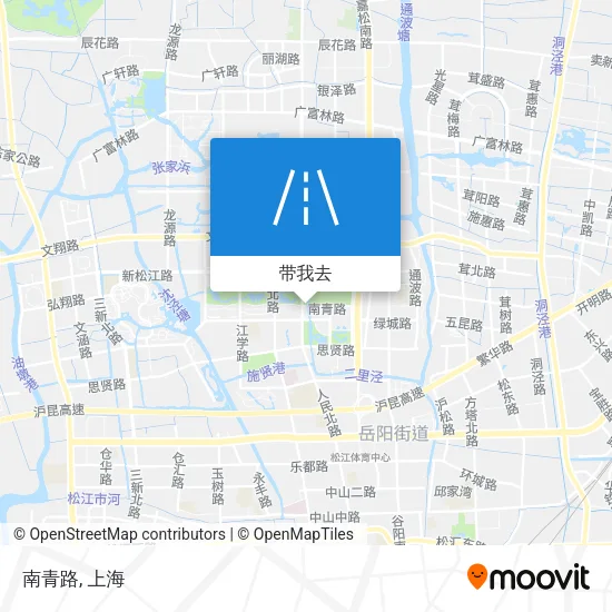 南青路地图