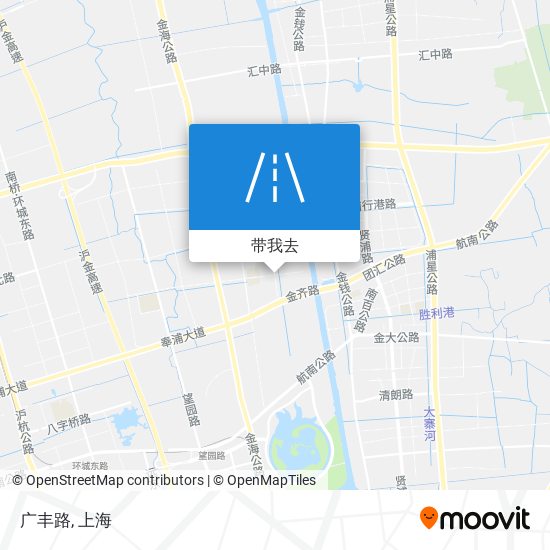 广丰路地图