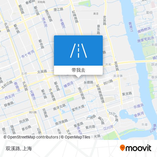 双溪路地图