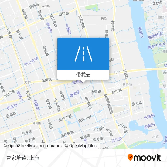曹家塘路地图