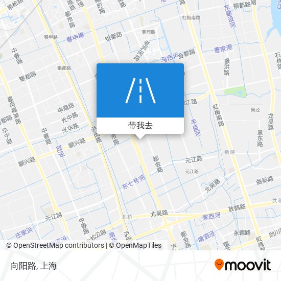 向阳路地图