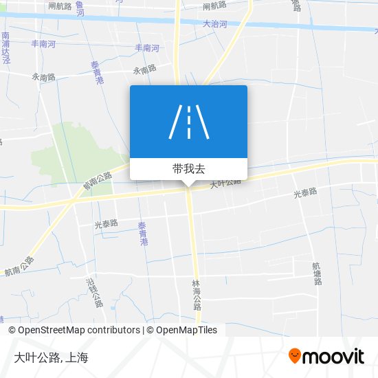 大叶公路地图