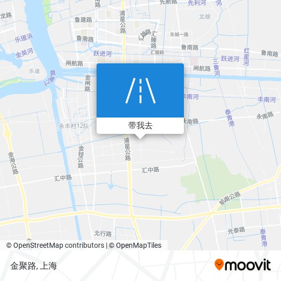 金聚路地图